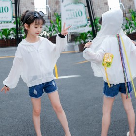 新款韩版洋气夏季女大码童透气防嗮
