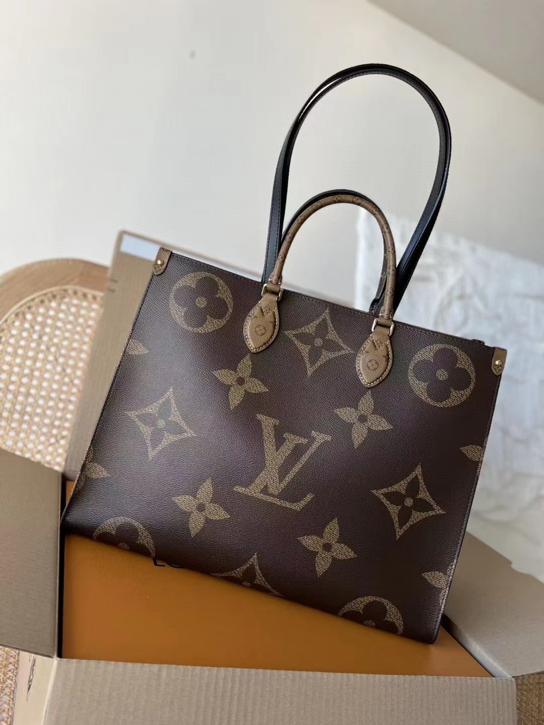 Lv Onthego手袋大容量购物袋代购